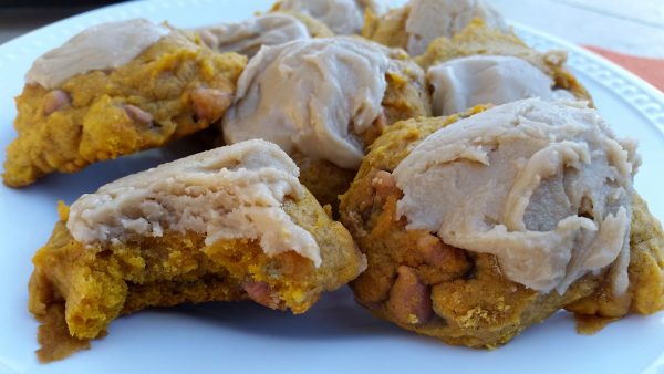 Frosted Pumpkin Cookies