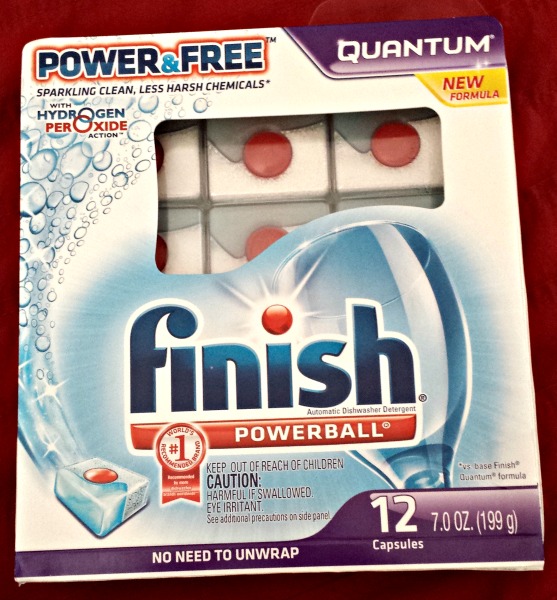 Finish Power & Free Dishwashing Detergent