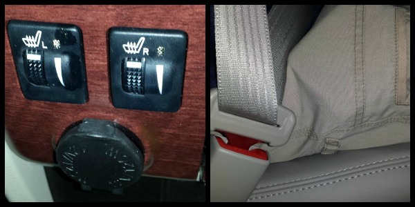 Heated Seats in the 2014 Toyota Sienna