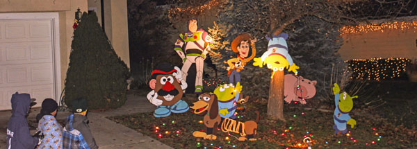 Toy Story Christmas Cut Outs
