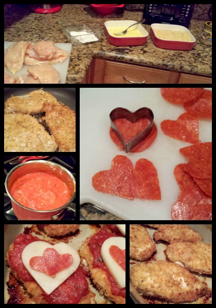 I Heart Chicken Parmesan Valentine's Day Dinner #Valentines4All #shop