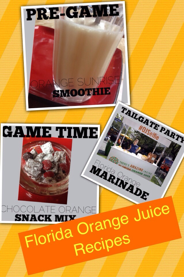 Florida Orange Juice Inspired Recipes for Game Day