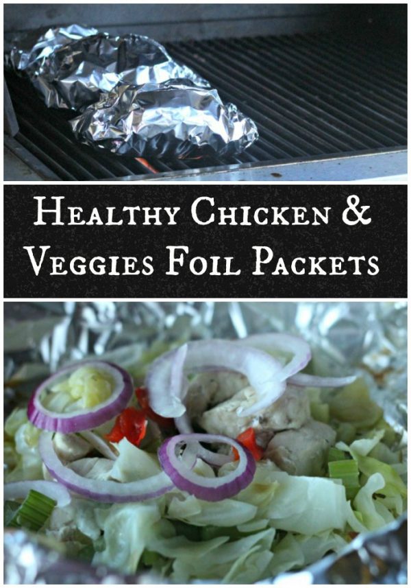 Healthy Chicken and Veggies Foil Packets