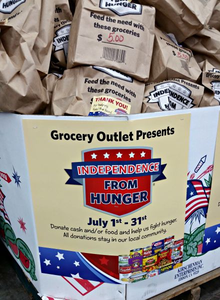Independence from Hunger by Grocery Outlet