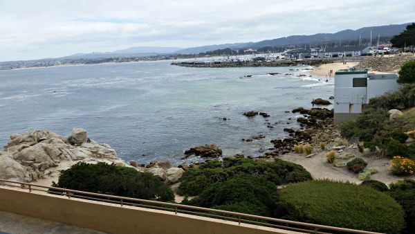View from Monterey Bay Inn