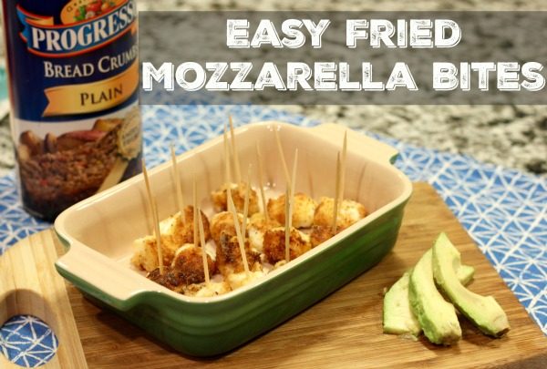 Easy Fried Mozzarella Bites