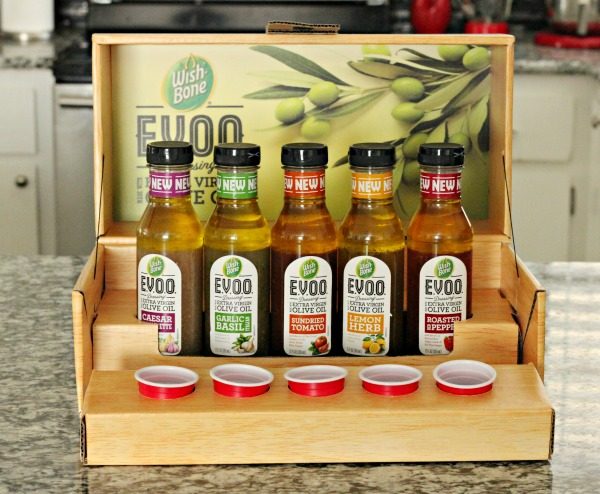 Wish-Bone EVOO Dressing taste test and recipe for Slow Cooker Pork with Sundried Tomato EVOO