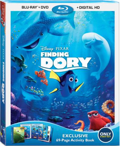 Finding Dory on Blu-ray on 11/15