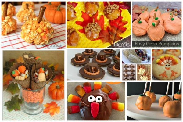 Fun Last Minute Thanksgiving Treats from Delicious Dishes Party 