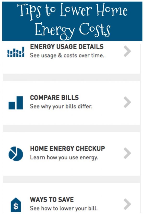 Tips to Lower Home Energy Costs