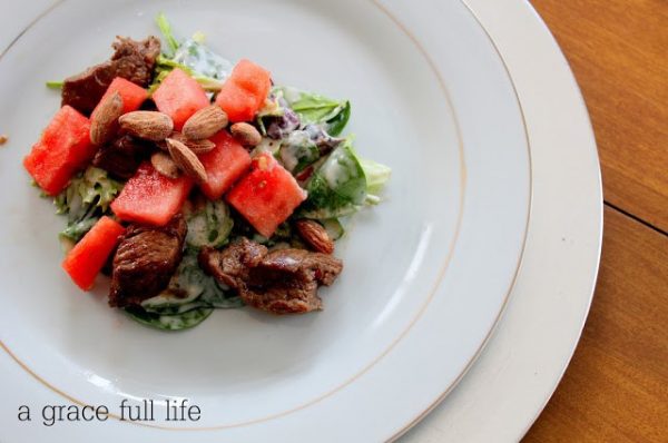 Steak Salad from A Gracefull Life