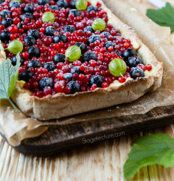 Patriotic Berry Pie Recipe from Stagetecture