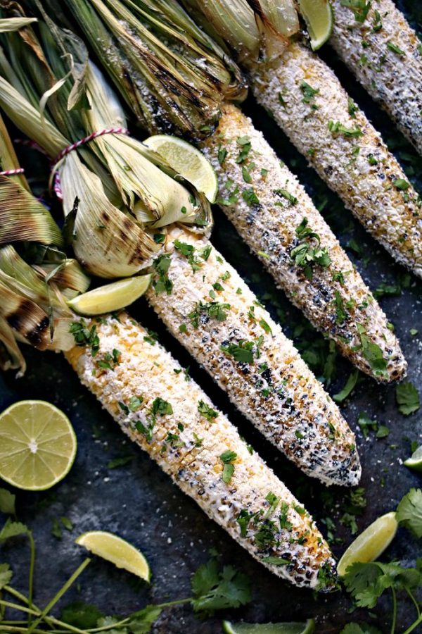 Grilled Mexican Street Corn from Kiss My Smoke