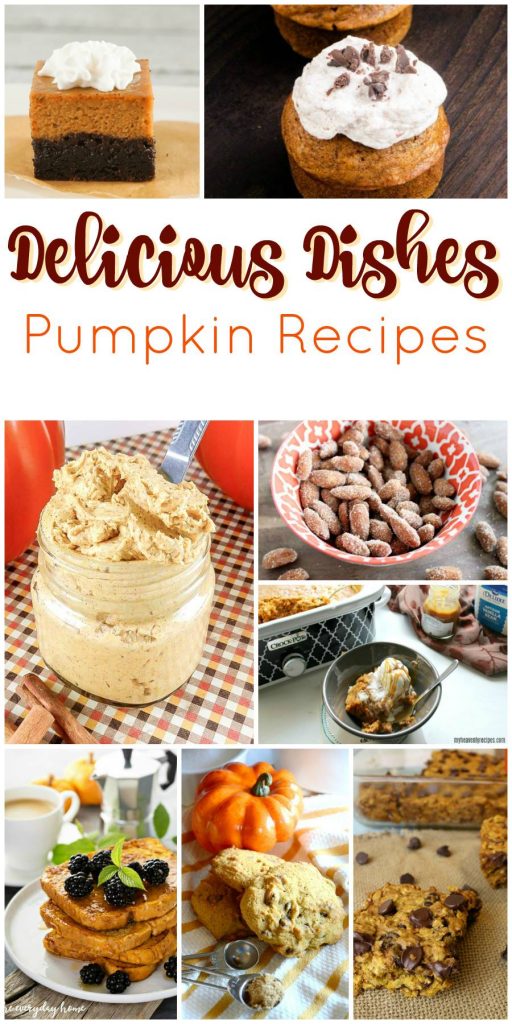 Roundup of yummy Pumpkin Recipes