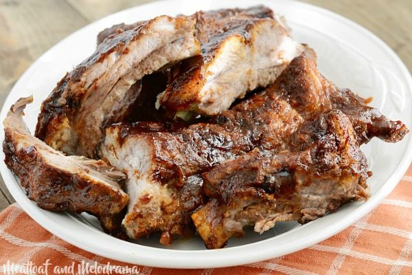 Instant Pot Baby Back Ribs from Meatloaf and Melodrama