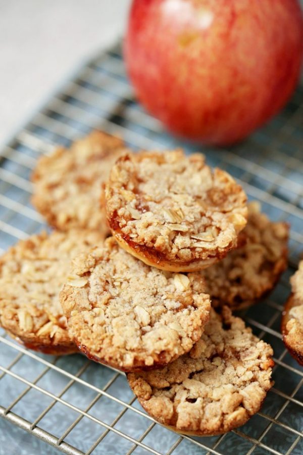 Apple Cobbler Cookies from A Mom's Take
