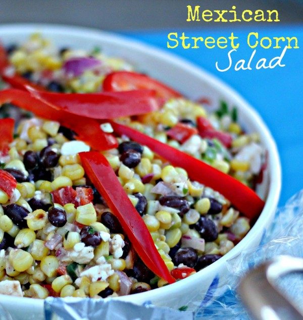 Mexican Street Corn Salad from Clever Housewife