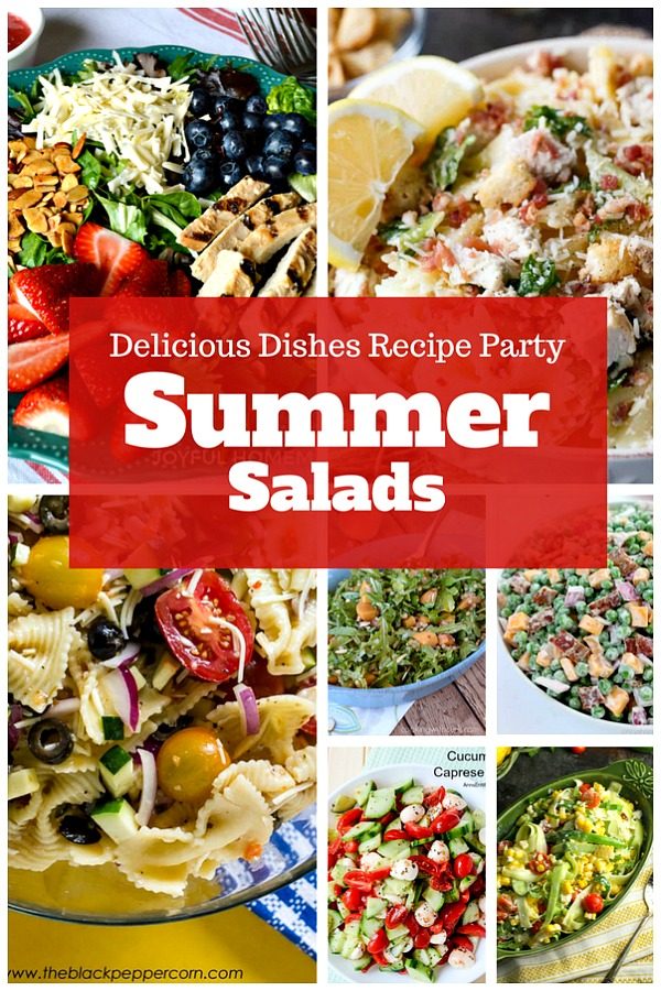 Summer Salads that are perfect for any BBQ or those days when you're too hot to do anything else!