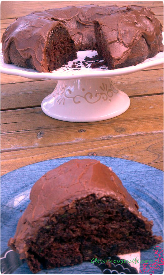 Chocolate Cinnamon Zucchini Cake