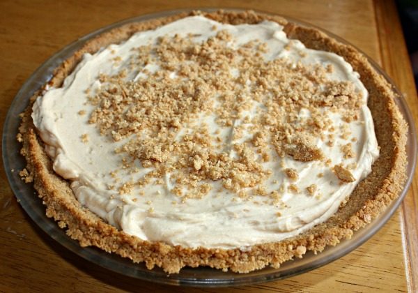 No-Bake Peanut Butter Pie