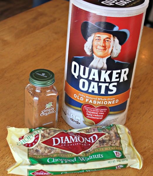 quaker oats and baking ingredients