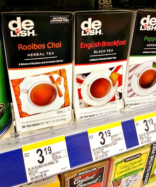 Walgreens delish herbal tea #HappyAllTheWay #shop