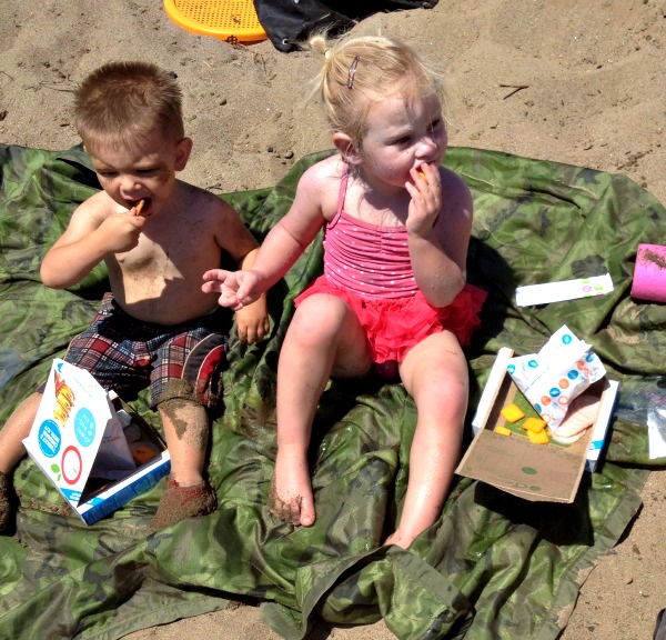 Tots enjoying Revolution Foods Lunches