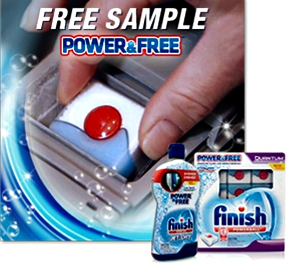 Free sample of Finish Power & Free