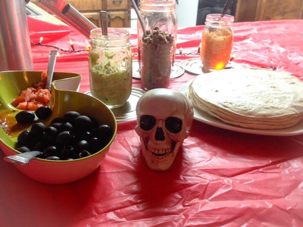 Mad Scientist Cafe: Taco Bar for Halloween