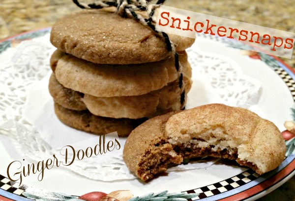 GingerDoodles or Snickersnaps - your call!