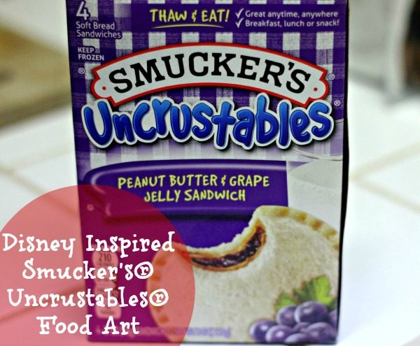 Disney Inspired Smuckers Uncrustables Food Art Contest