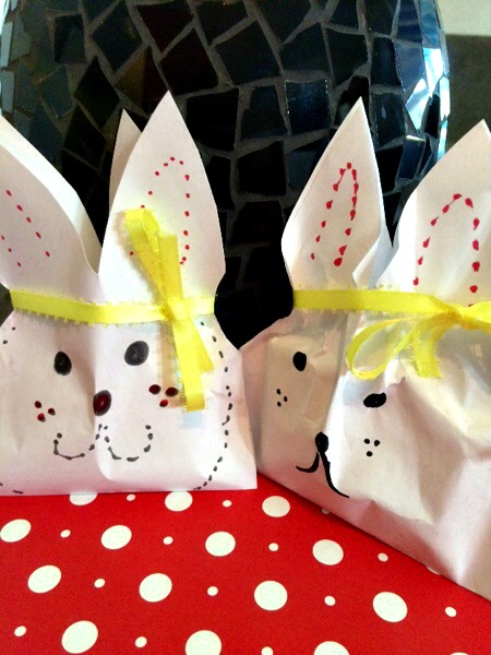 Easy Paper Bunny Treat Bags