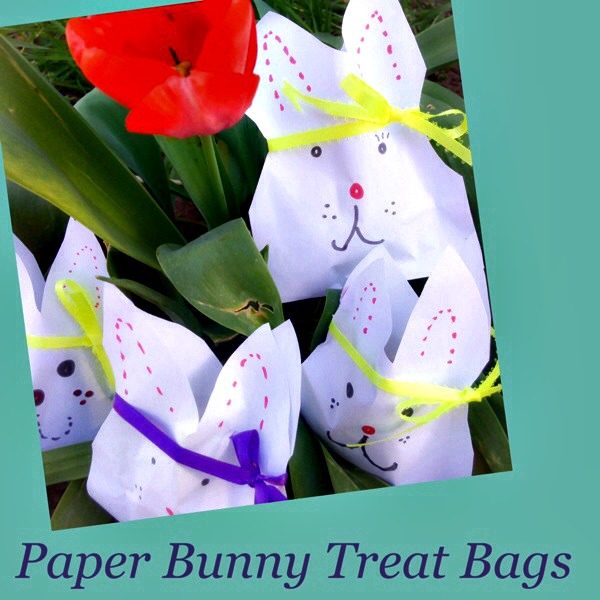 Paper Bunny Treat Bags