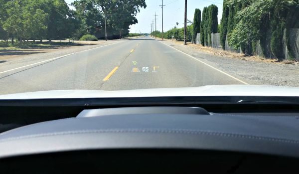 Heads Up Display in the Kia K900