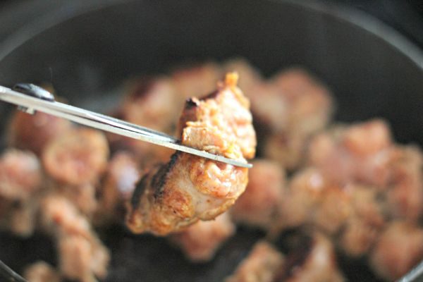 Tortellini and Sausage Skillet