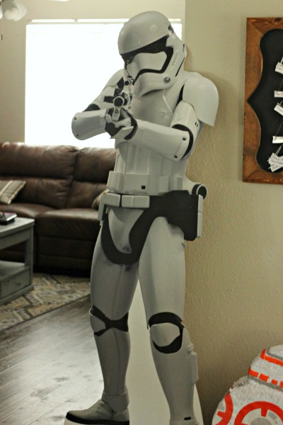 6 ft tall Storm Trooper from Birthday Express