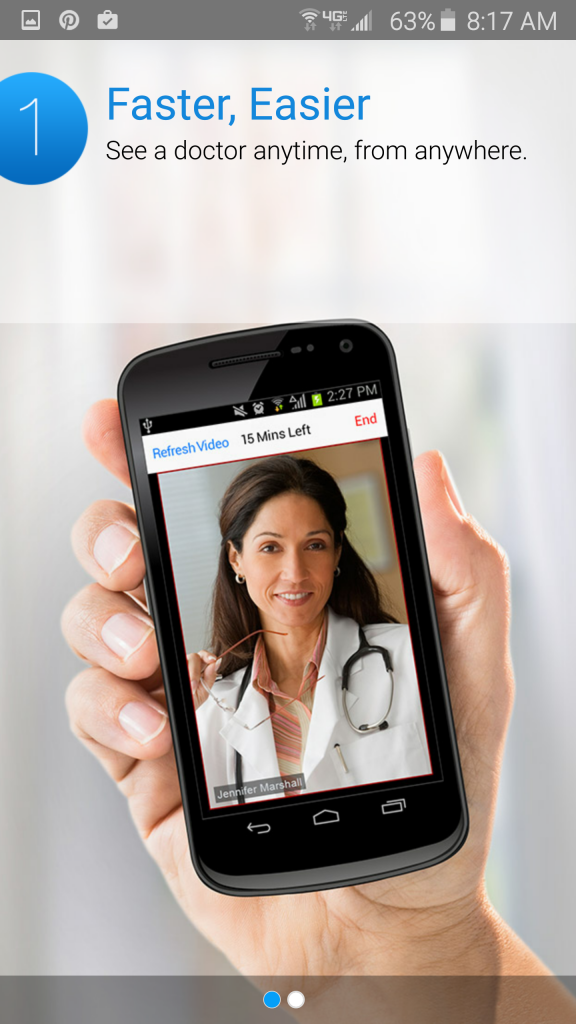 Amwell Online Doctor Visits