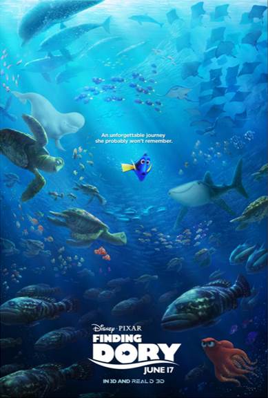 Finding Dory Coloring Sheets