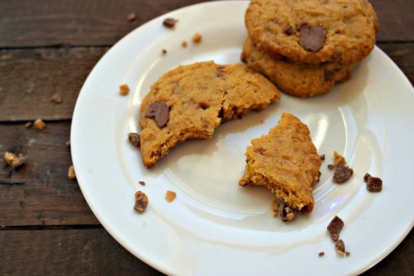 Heath Bar Cookies with Peanut Butter