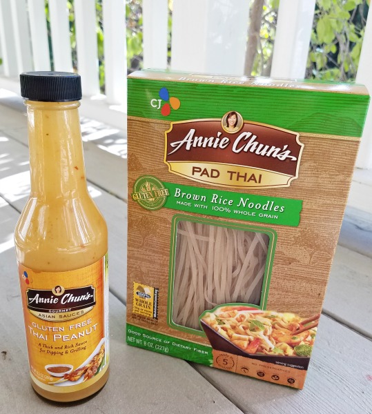 Thai Peanut Noodles with Annie Chun's