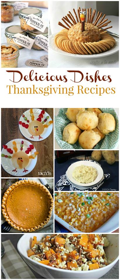 Thanksgiving Recipes in Delicious Dishes Recipe Party #44