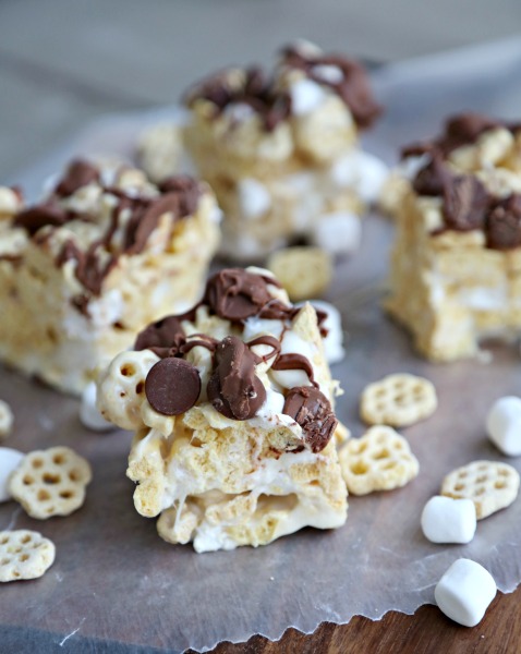 Honeycomb S'mores Bars