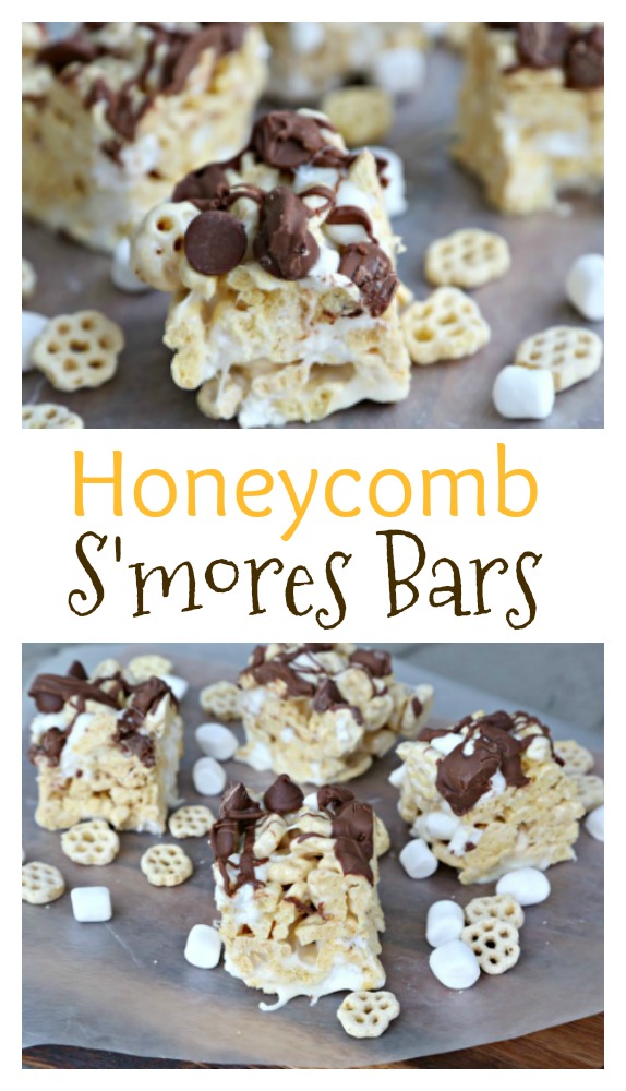 Honeycomb S'mores Bars