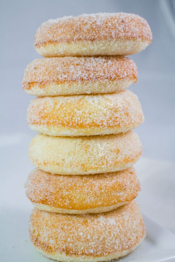 Homemade Baked Sugar Donuts from Brooklyn Farm Girl