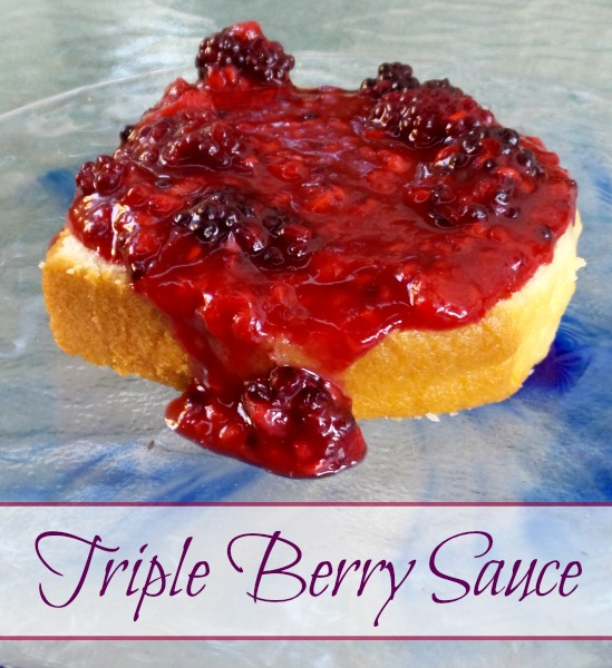 Triple Berry Sauce