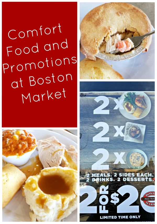 Comfort Food and Promotions at Boston Market