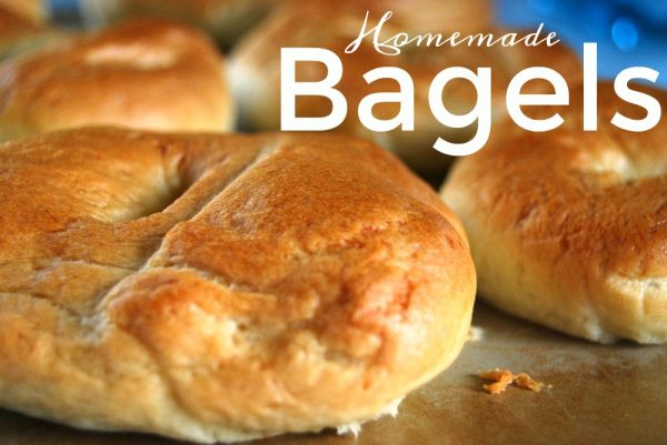 Homemade Bread Machine Bagels from Little House Living