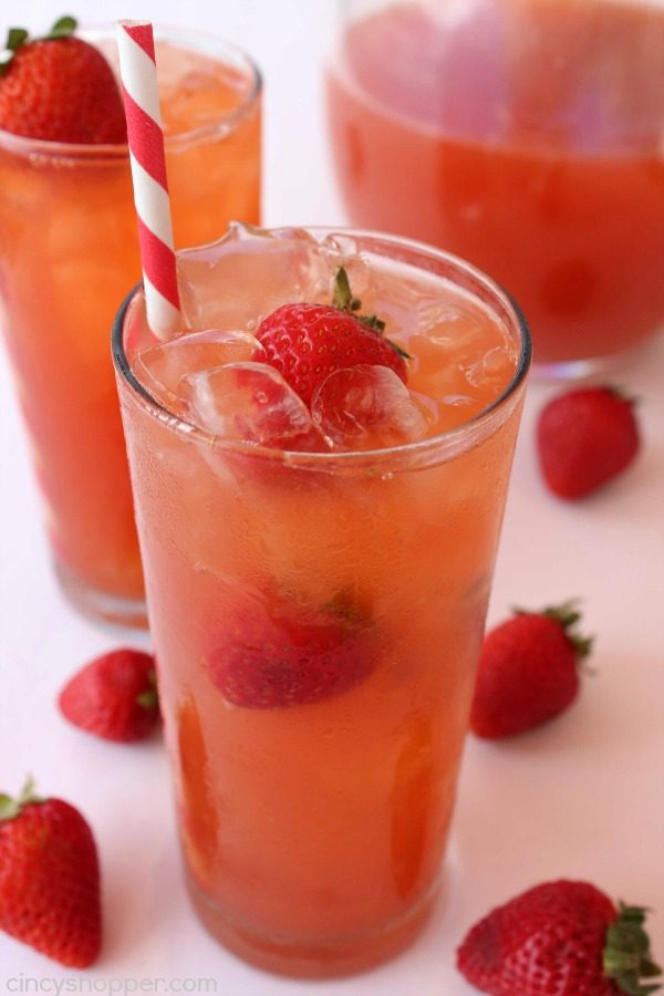 Southern Strawberry Sweet Iced Tea from Cincy Shopper