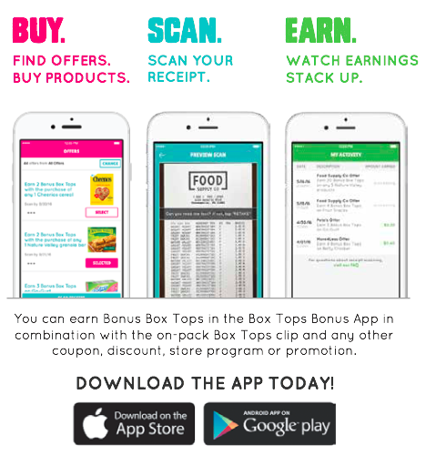 Box Tops Bonus App