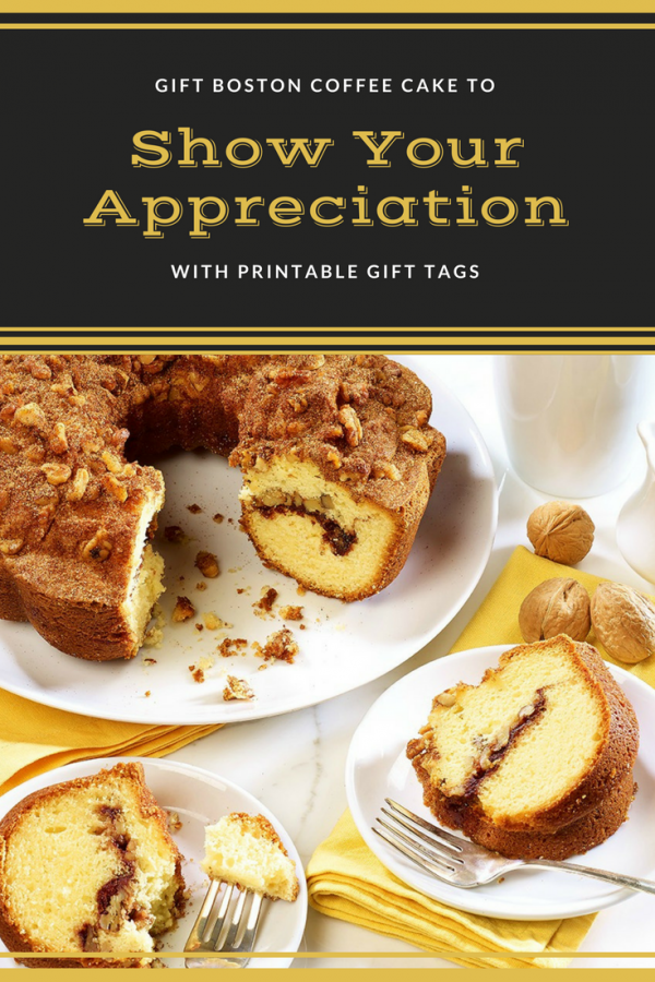 Show appreciation to those around you, with the gift of cake: a sweet thank you for a sweet summer! 
